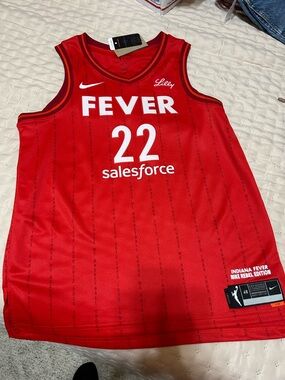 Caitlin Clark Nike Red Indiana Fever #22 Basketball Jersey - Sales